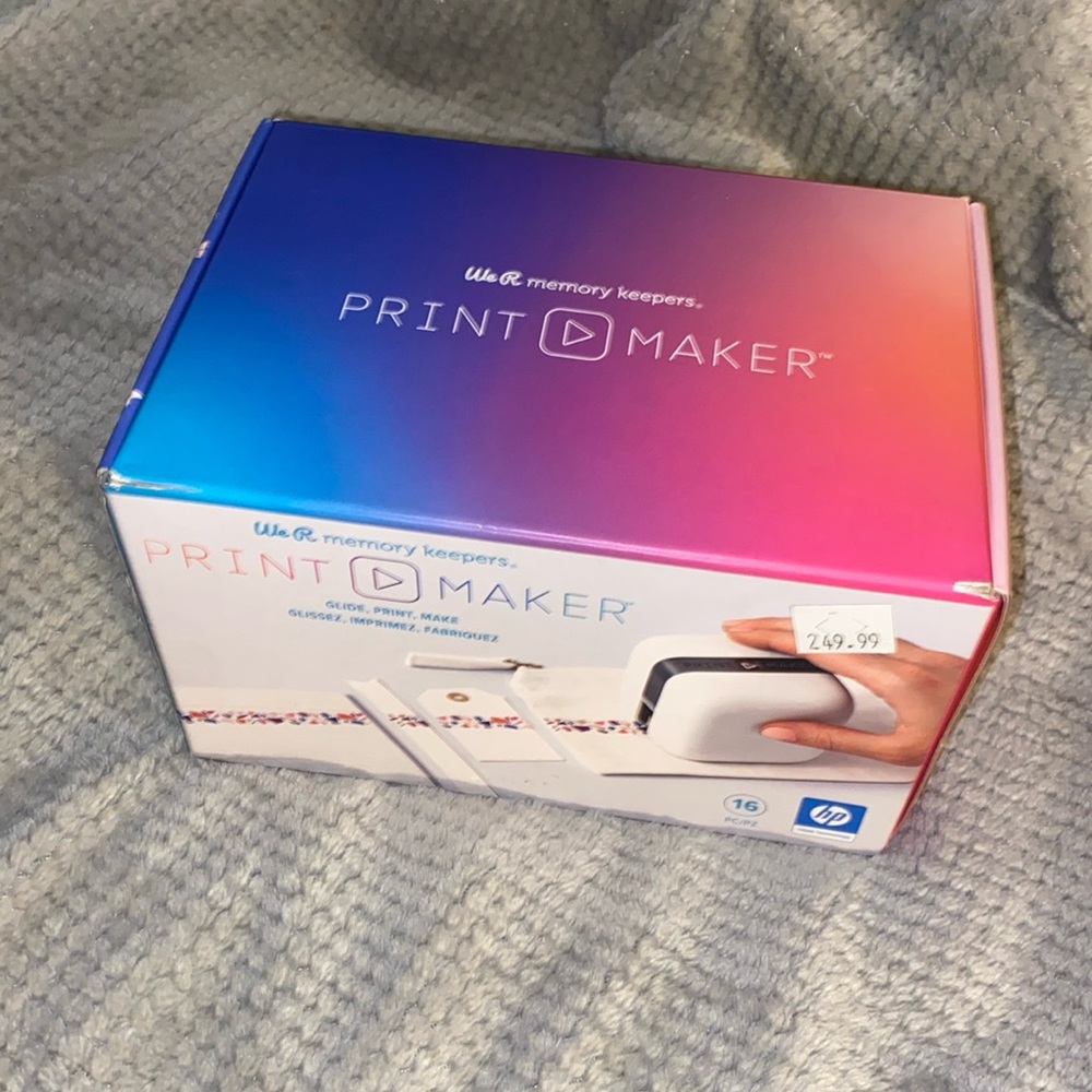 🖨️ HP Print Maker Crafts Designs Paper Printer Glide Print Make Scrapbooking